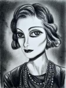 Coco Chanel Drawing 